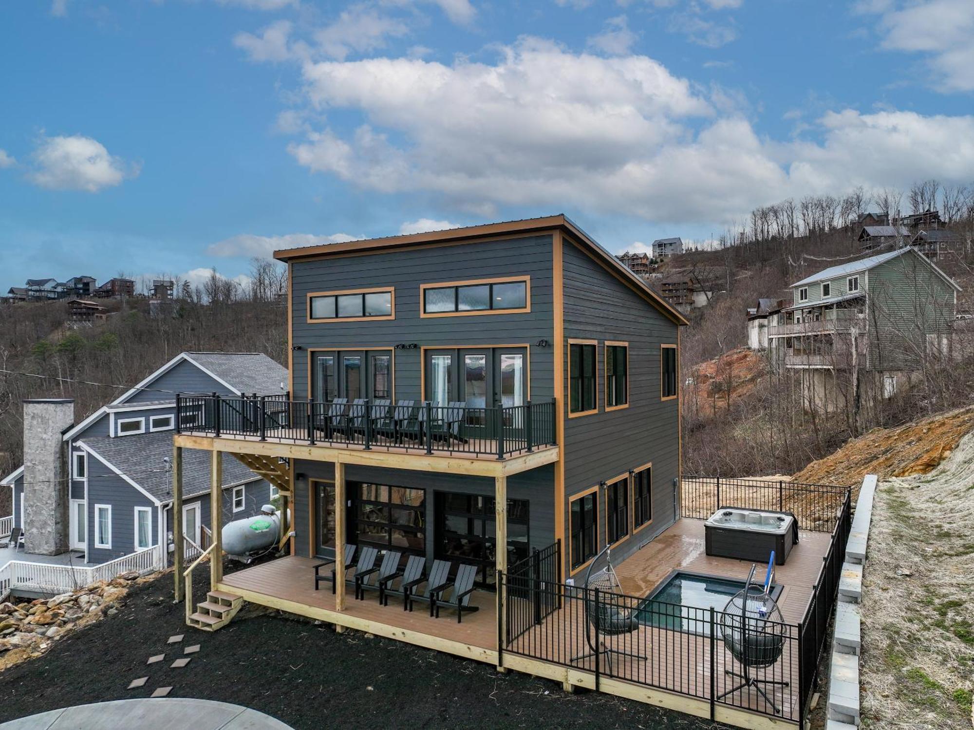 Mountain Mermaid Villa Gatlinburg Exterior photo